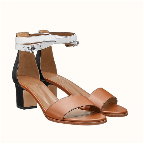 hermes heeled sandal|hermes sandal women.